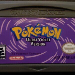 Pokemon UltraViolet GBA ROM Hack Game Custom Gameboy Advance